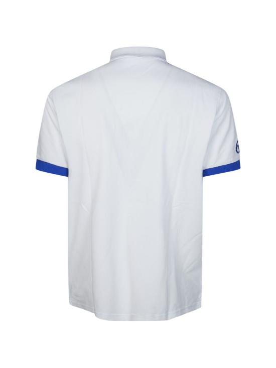 26SS 썬 68 폴로 티셔츠 A36121 01 Bianco - SUN 68