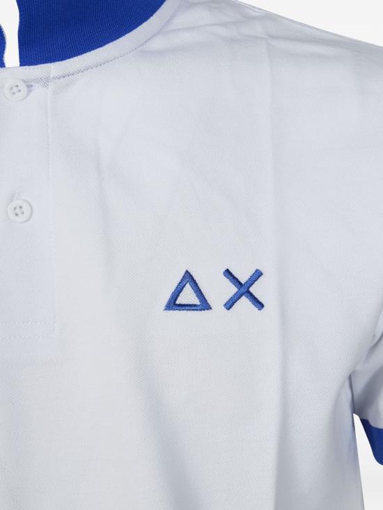 26SS 썬 68 폴로 티셔츠 A36121 01 Bianco - SUN 68