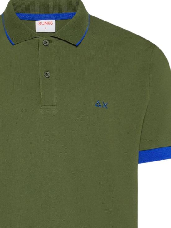 26SS 썬 68 폴로 티셔츠 A36120 37 Verde - SUN 68