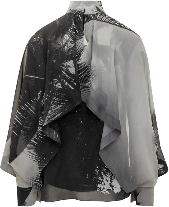 25FW 살바토레 페라가모 블라우스 13H792788609636 BLACK - SALVATORE FERRAGAMO