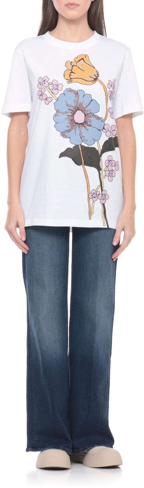 26SS 마르니 반팔 티셔츠 THJE0293PSUSCY78PRW01 WHITE - MARNI