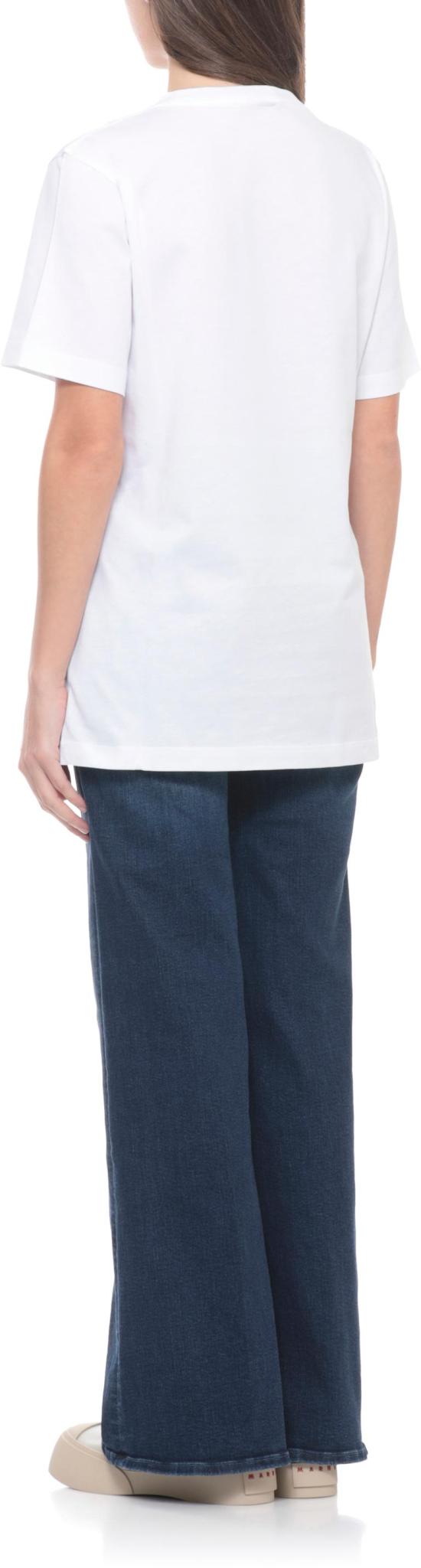 26SS 마르니 반팔 티셔츠 THJE0293PSUSCY78PRW01 WHITE - MARNI