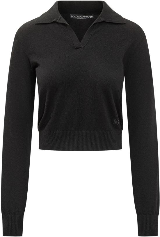 25FW 돌체앤가바나 스웨터 FXZ33ZJDVC2N0000 BLACK