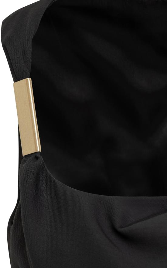 25SS 살바토레 페라가모 미디 원피스 13G548780624 BLACK - SALVATORE FERRAGAMO