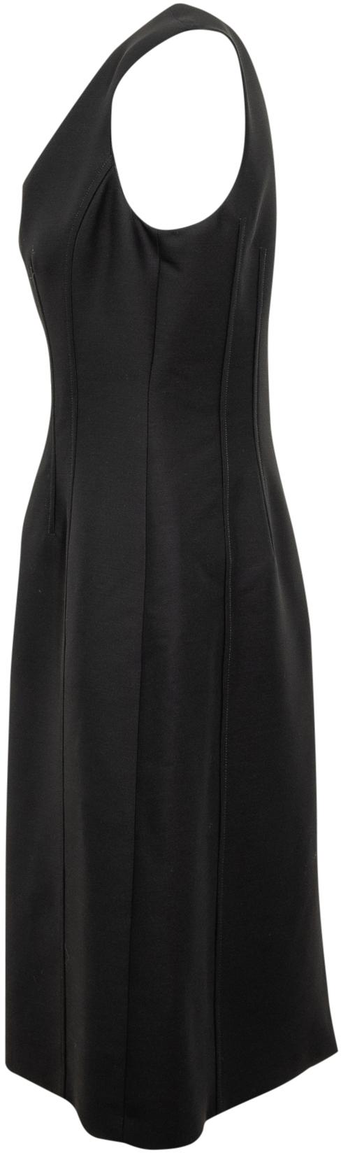 25SS 살바토레 페라가모 미디 원피스 13G548780624 BLACK - SALVATORE FERRAGAMO
