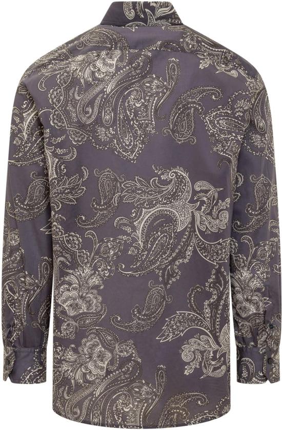  에트로 긴팔 셔츠 MRIC001299SA588X0883 BLUE - ETRO