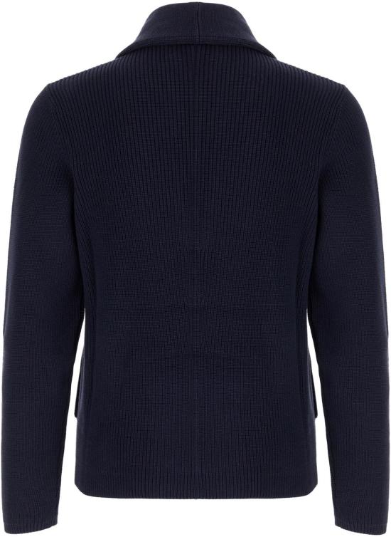 26SS 브루넬로 쿠치넬리 메탈 버튼 가디건 M2873346C2425 BLUE - BRUNELLO CUCINELLI