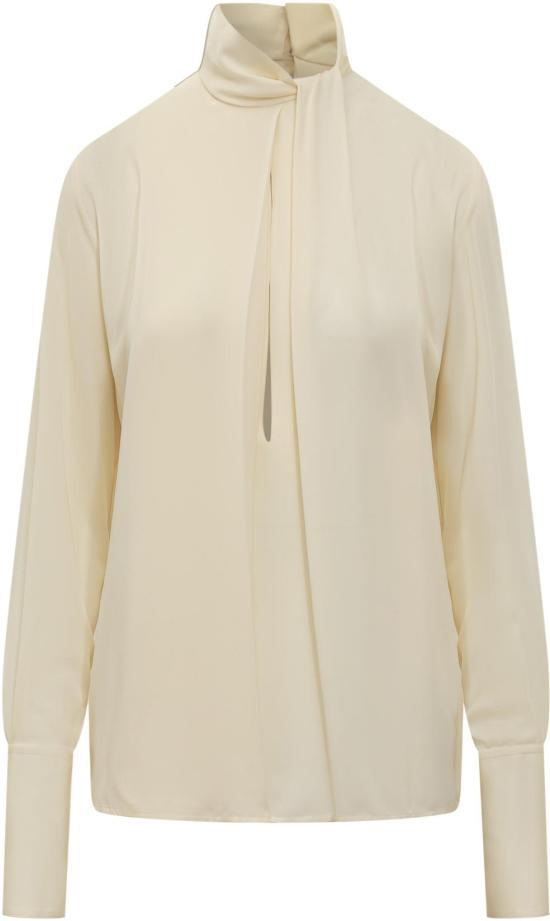 25FW 톰포드 블라우스 CA3319FAX1507AW801 WHITE