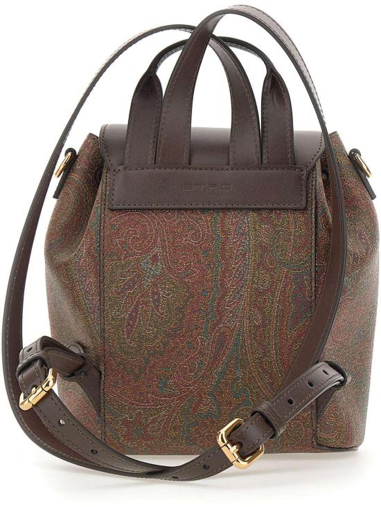 26SS 에트로 에센셜 스몰 아르니카 백팩 WP1F0002AA001M0019 BROWN - ETRO