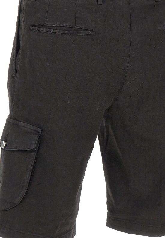 26SS 키톤 숏팬츠 UFPPBK0603F18003 BLACK - KITON