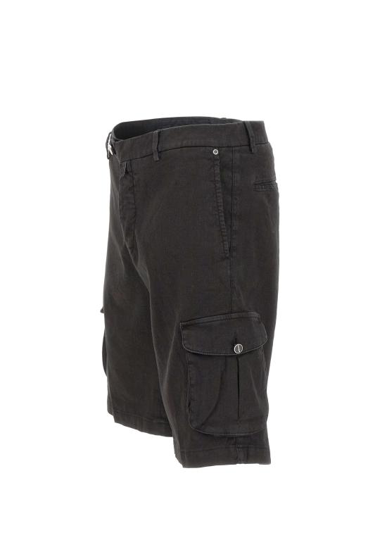 26SS 키톤 숏팬츠 UFPPBK0603F18003 BLACK - KITON