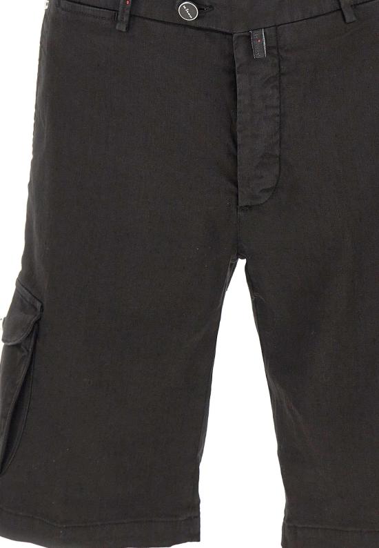 26SS 키톤 숏팬츠 UFPPBK0603F18003 BLACK - KITON