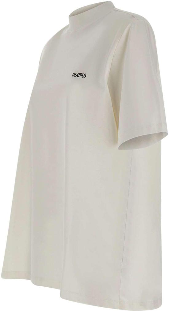 26SS 디 아티코 반팔 티셔츠 260WCT00360JJJ025AA001 WHITE - THE ATTICO