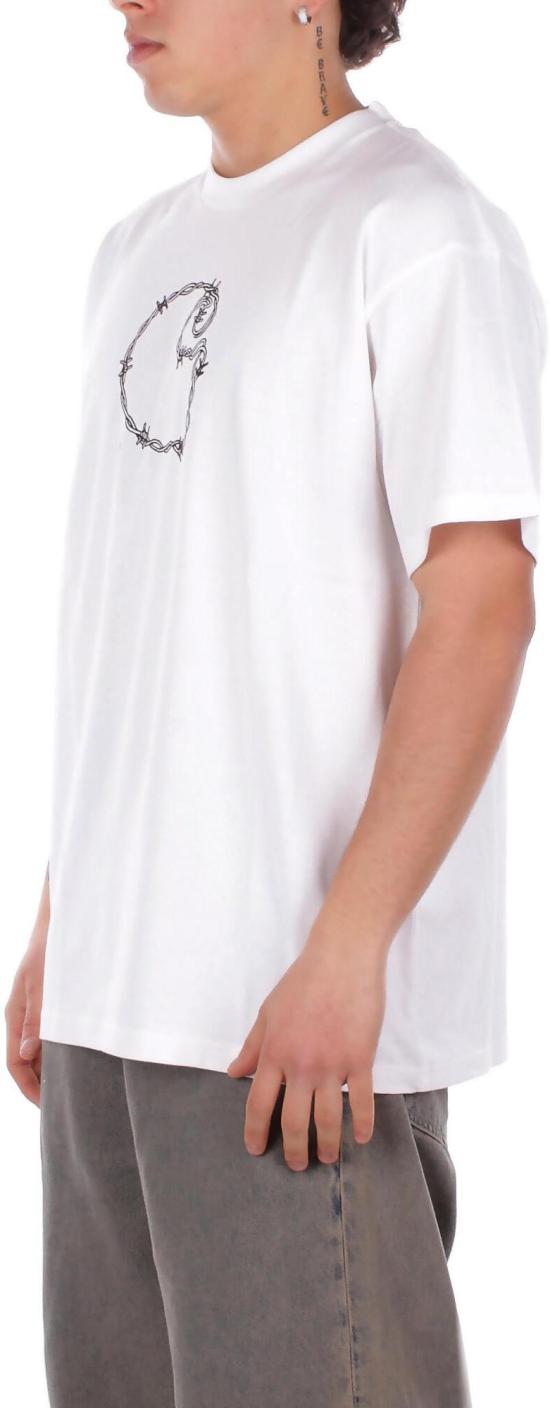 26SS 칼하트 숏슬리브 바브와이어 C 티셔츠 I03623702XX WHITE - CARHARTT