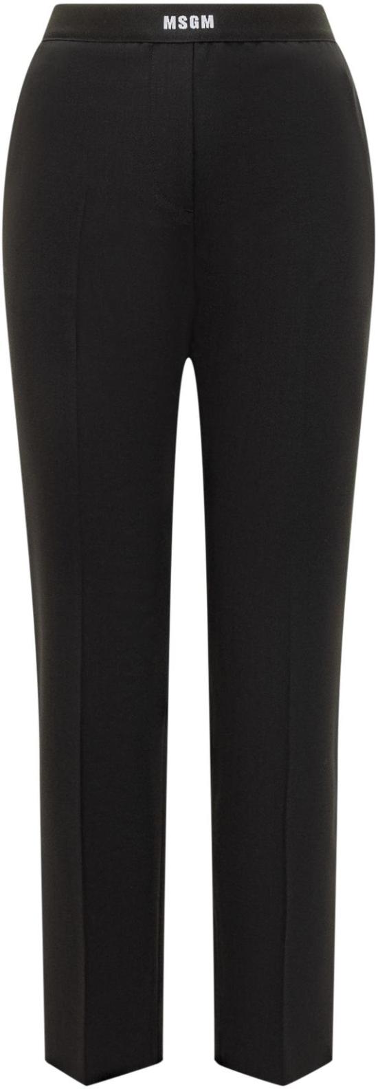25FW 엠에스지엠 스트레이트 팬츠 3941MDP1325760599 BLACK