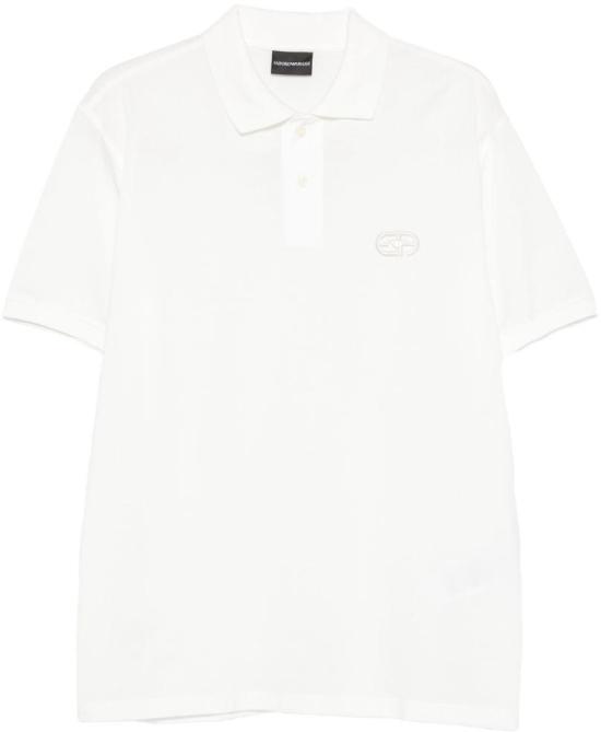 26SS 엠포리오 아르마니 폴로 티셔츠 EM004579AF13742U0003 WHITE