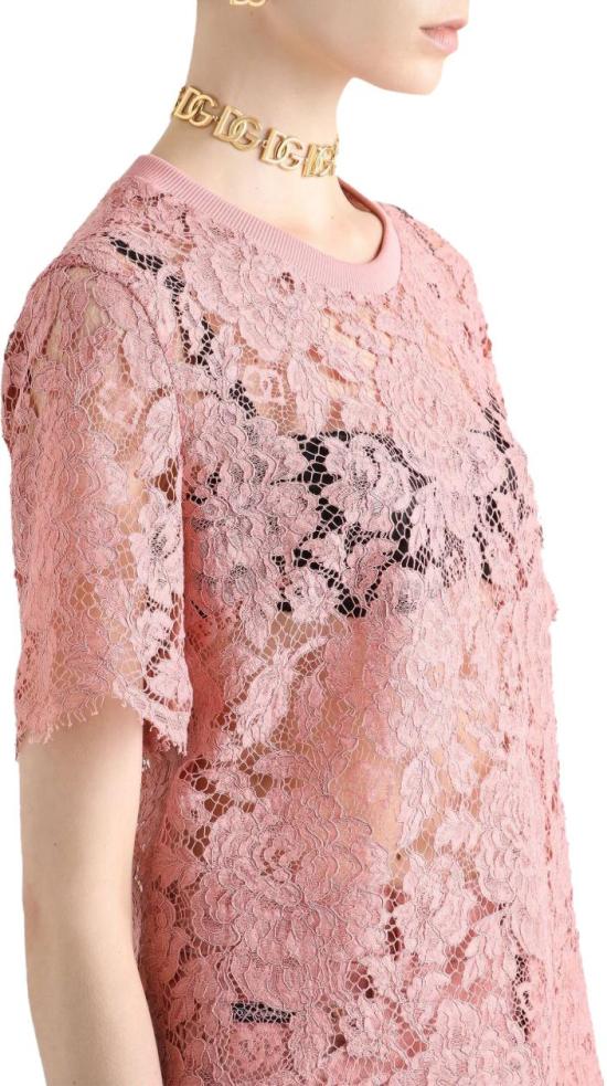 25SS 돌체앤가바나 반팔 티셔츠 F8V21THLM7LF0473 PINK - DOLCE & GABBANA