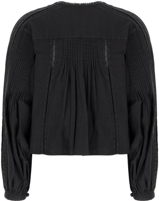 26SS 이자벨마랑 블라우스 26PCH0308FAD1I02I01BK BLACK - ISABEL MARANT