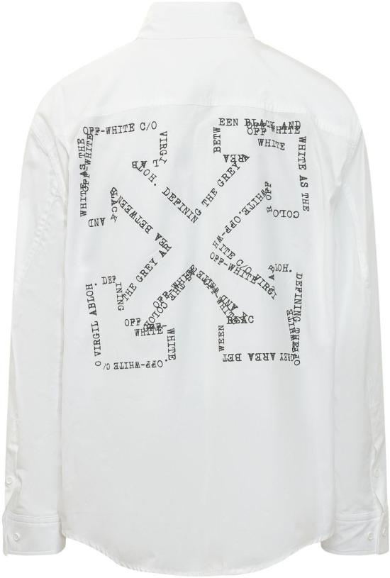 26SS 오프화이트 긴팔 셔츠 OMGE04VS26FAB0011000 WHITE - OFF WHITE