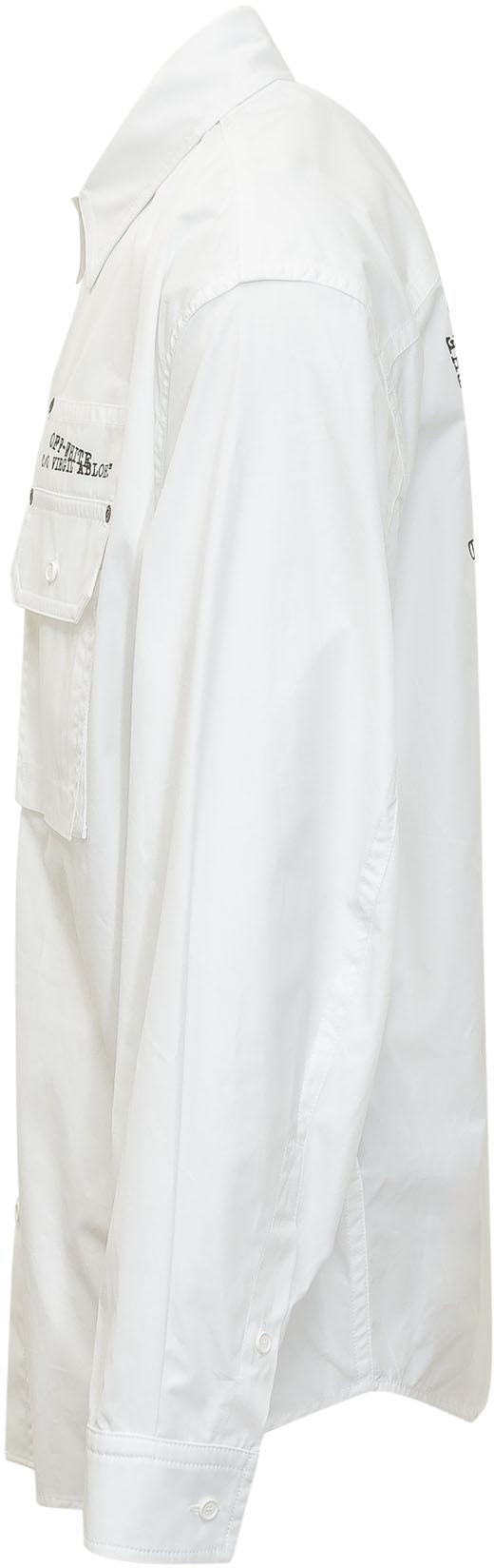 26SS 오프화이트 긴팔 셔츠 OMGE04VS26FAB0011000 WHITE - OFF WHITE