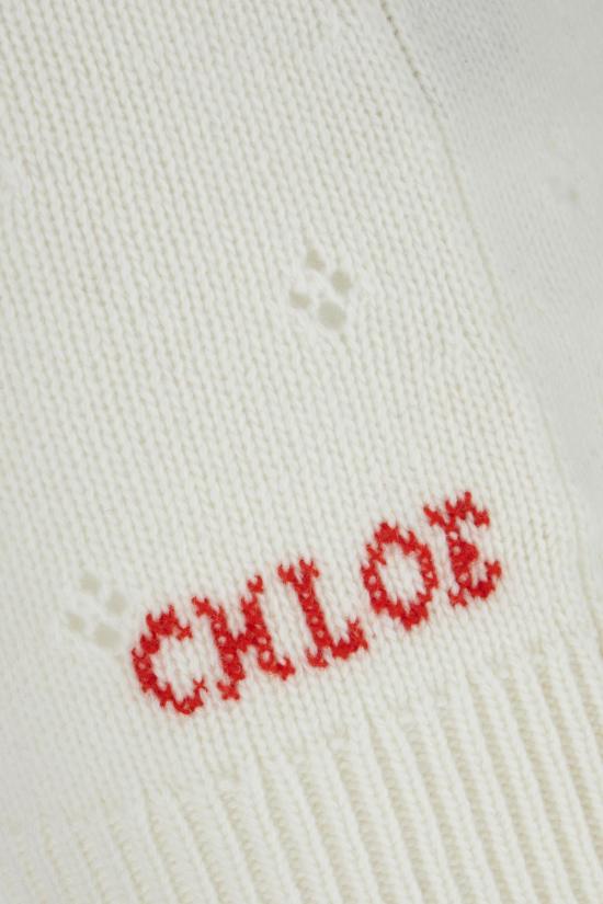 25FW 끌로에 미디 스커트 CH25WMJ06590107 NEUTRAAL - CHLOE