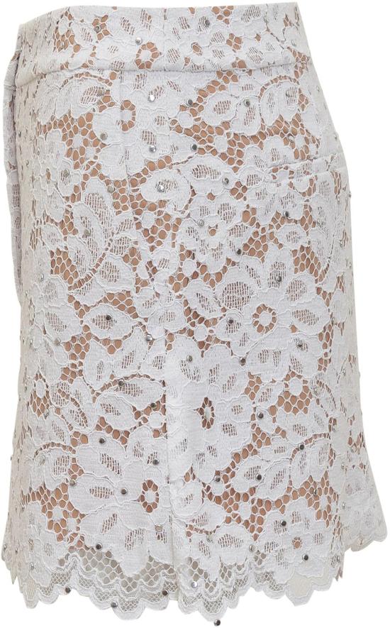 25SS 마이클 코어스 숏 스커트 MS570HIGTA100 WHITE - MICHAEL KORS