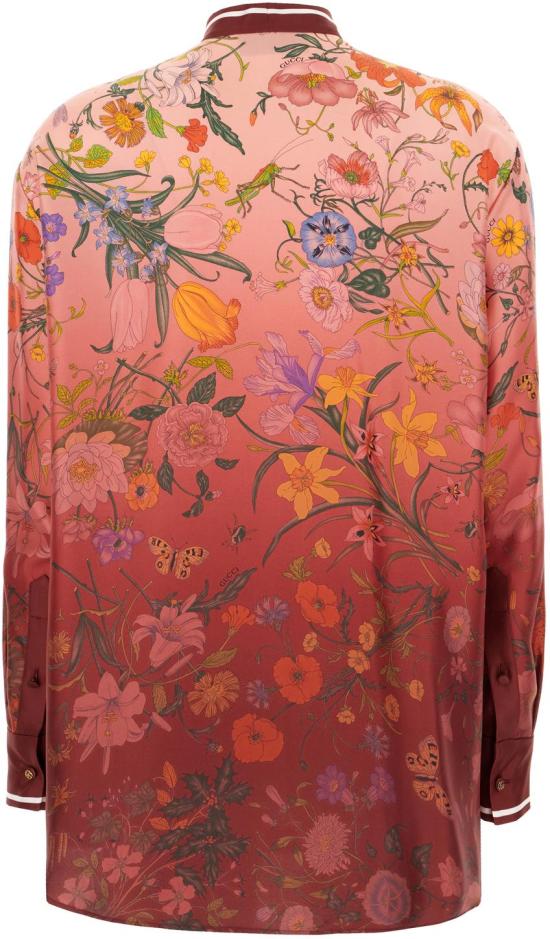 25FW 구찌 그라데이드 플로럴 롱 슬리브 셔츠 835617ZATFG85057 DIVERS - GUCCI