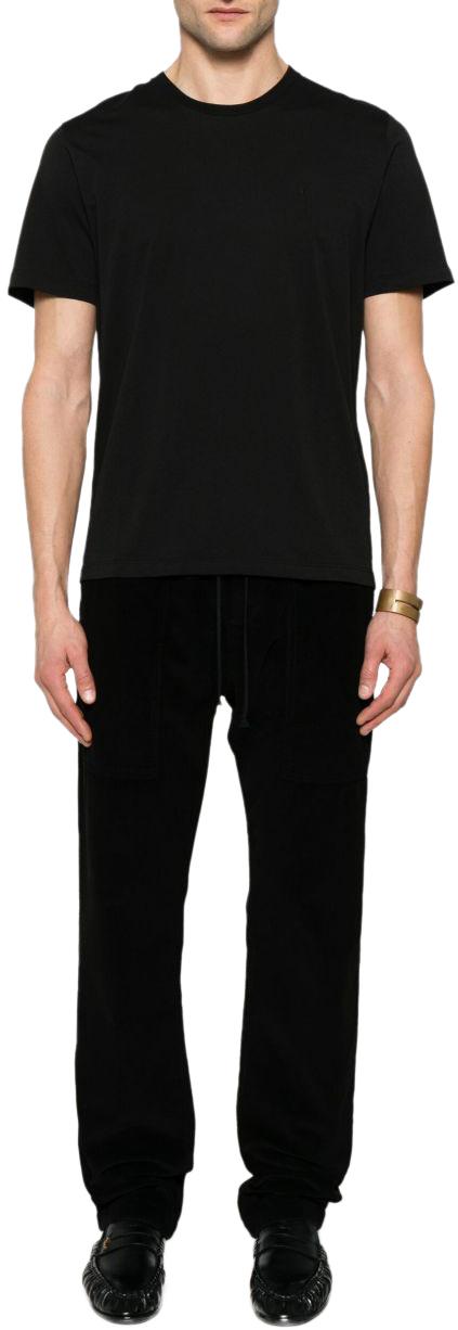 25FW 생로랑 반팔 티셔츠 819395Y2ZJ21000 BLACK - SAINT LAURENT