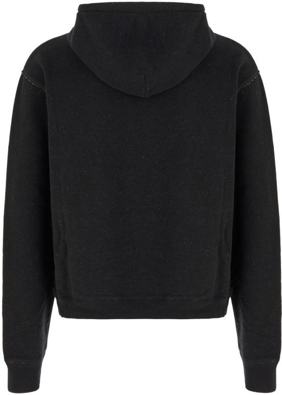 25FW 발렌티노 가라바니 후드 티셔츠 7V3MF29MB1M9RA BLACK - VALENTINO GARAVANI