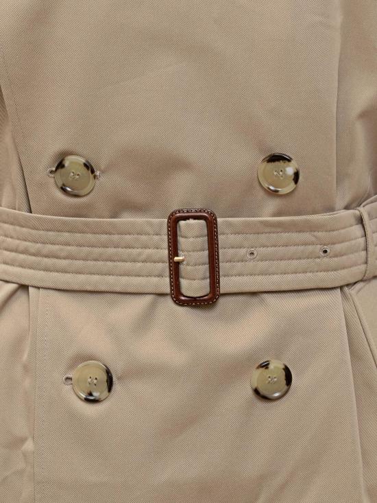 25FW 버버리 미드랭스 켄싱턴 헤리티지 트렌치 코트 8079388A1366 BEIGE - BURBERRY