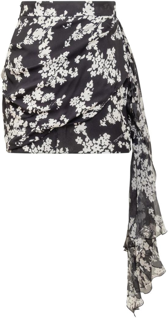 25SS 엘리자베타프랜치 숏 스커트 GOS9551E2685 BLACK - ELISABETTA FRANCHI