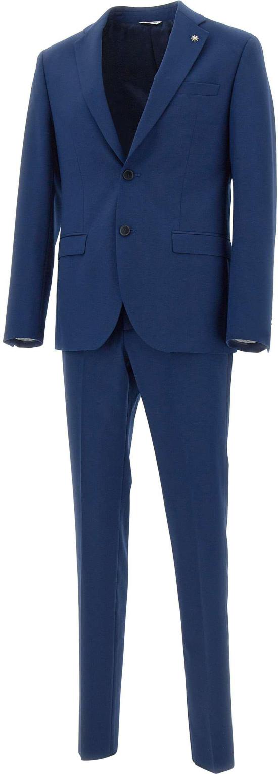 25SS 마뉴엘리츠 수트 세트 3832A331825315688 BLUE