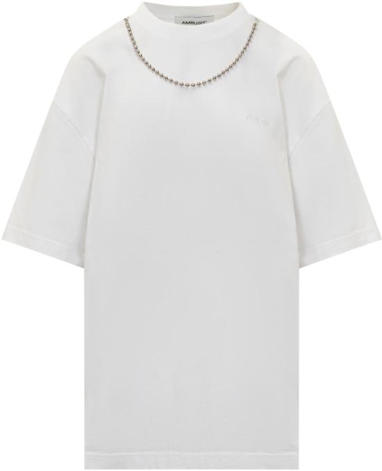 엠부시 반팔 티셔츠 BWAA04BS24JER0010101 WHITE