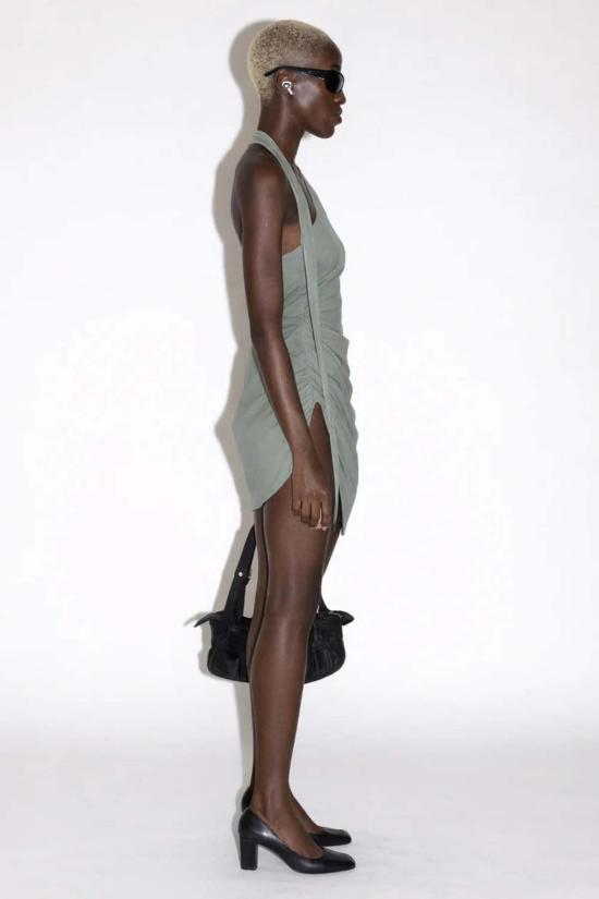  Jane/Wade 숏 원피스 제인/웨이드 하이킹 플리츠 드레스 드라이드 세이지 - OTHER BRANDS