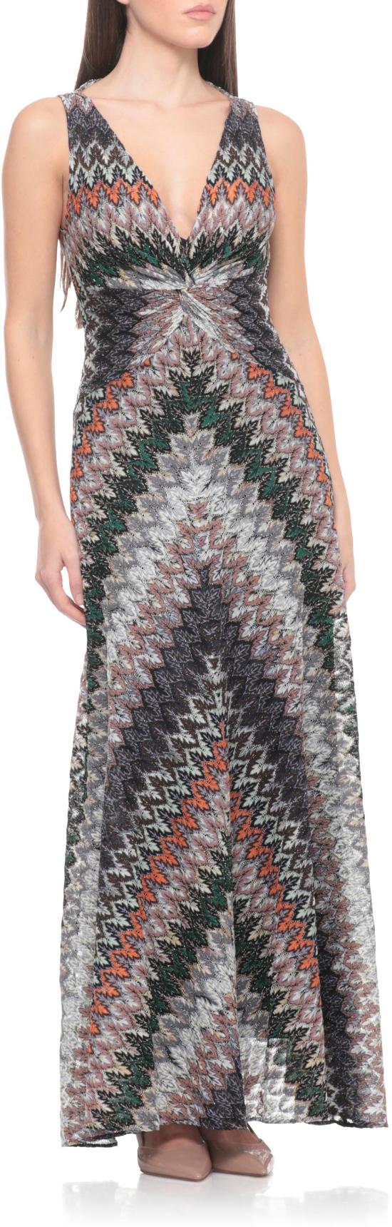 26SS 미소니 롱 원피스 DS26SG1SBR014ZS72OW DIVERS - MISSONI