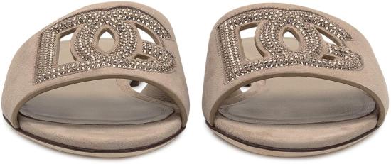 25FW 돌체앤가바나 뮬/슬리퍼 CQ0666AV1488H032 BEIGE - DOLCE & GABBANA