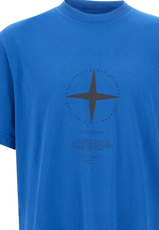 26SS 스톤 아일랜드 반팔 티셔츠 2100001S0363V0022 BLUE - STONE ISLAND