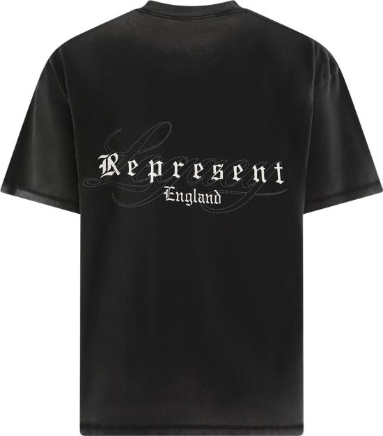 25FW 리프레젠트 반팔 티셔츠 MLM100178 BLACK - REPRESENT