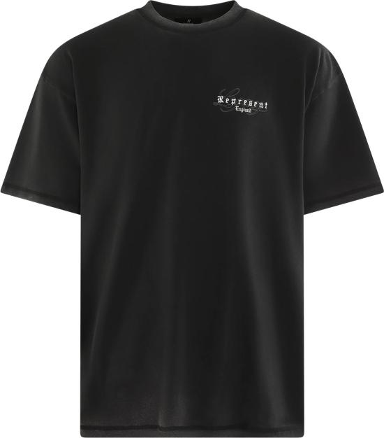 25FW 리프레젠트 반팔 티셔츠 MLM100178 BLACK - REPRESENT