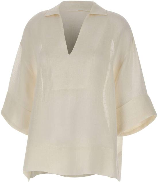26SS 일레븐티 블라우스 M80CAMM05TES0M07800 WHITE