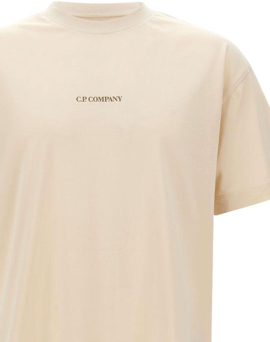 26SS 씨피 컴퍼니 반팔 티셔츠 20CMTS087A005100W114 BEIGE - C.P. COMPANY