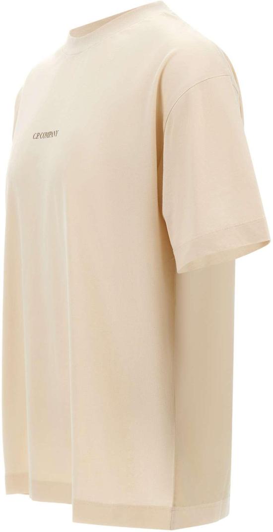 26SS 씨피 컴퍼니 반팔 티셔츠 20CMTS087A005100W114 BEIGE - C.P. COMPANY
