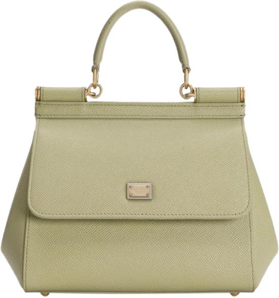 26SS 돌체앤가바나 미디움 시실리 핸드백 BB6003B100180527 GREEN