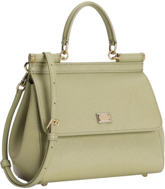 26SS 돌체앤가바나 미디움 시실리 핸드백 BB6003B100180527 GREEN - DOLCE & GABBANA