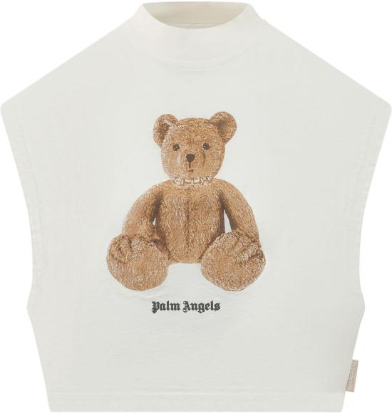 26SS 팜앤젤스 민소매 티셔츠 PWAC022S26JER0020360 WHITE
