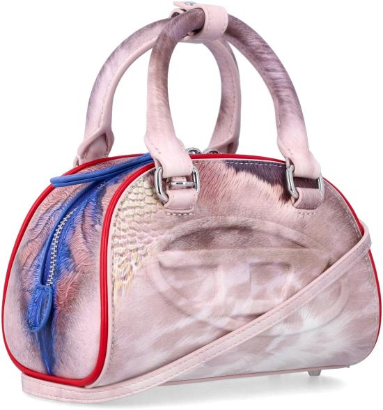 26SS 디젤 1DR 돔 크로스바디 백 X10369P8802HB372 PINK - DIESEL