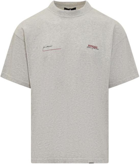 26SS 리프레젠트 반팔 티셔츠 MLM427430 LICHTGREY