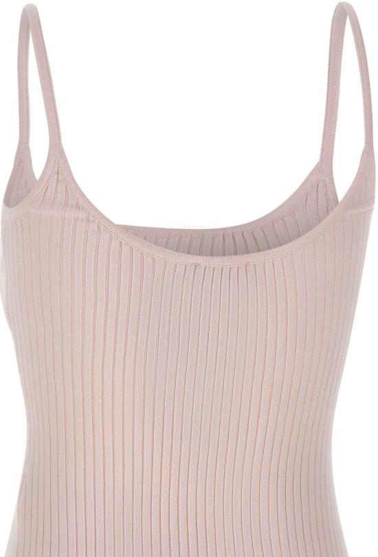 26SS 쿠레쥬 민소매 티셔츠 PERMDE012FI0001PINK - COURREGES