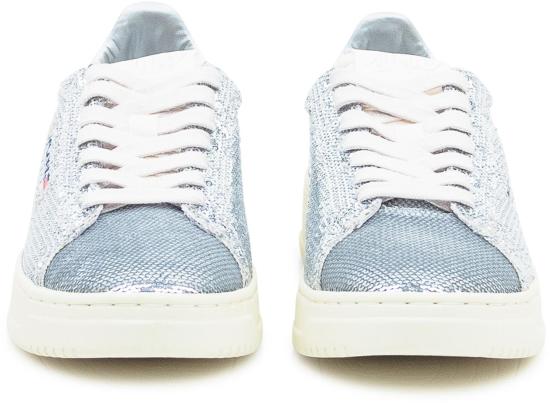 25FW 오트리 달라스 로우 고트스킨 스니커즈 ADLWTI05TI05 SILVER - AUTRY