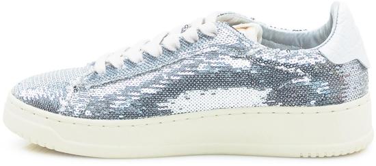 25FW 오트리 달라스 로우 고트스킨 스니커즈 ADLWTI05TI05 SILVER - AUTRY